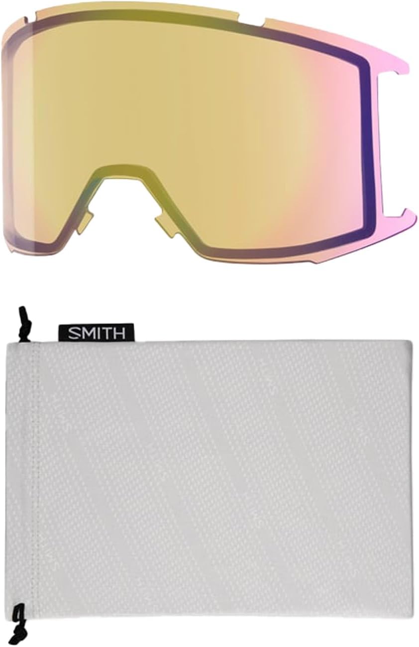 SMITH Squad Goggle Ironwood w/CP Everyday Red Mirror + Yellow 2025