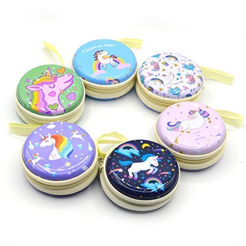 KOBBET® Unicorn Theme Coin Pouch, Memory Card, Pendrive, Earphone, Gold Diamond Jwellery Pouch for Girls Return Gift Set Party Favour Gifts for Girls 6pcs Set Random Unicorn Print Metal Coin Pouch (B0BC1X85FT) Amazon Price History, Amazon Price Tracker