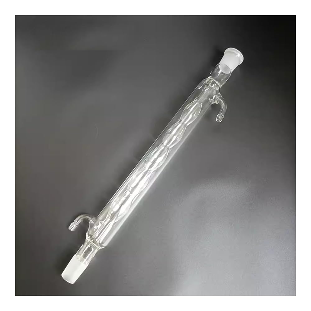 Cristalería de Laboratorio 1 tubo de condensador de vidrio de 150/200/300/400/500/600 mm for instrumentos experimentales.(200ml mouth 29mm)