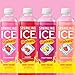 Sparkling Ice® STARBURST™ Variety Pack, Zero Sugar Flavored Sparkling Water, with Vitamins and Antioxidants, Low Calorie Beverage, 17 fl oz, 12 count (Strawberry, Cherry, Fruit Punch, Watermelon)