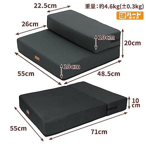 ラグジュアリー ドッグステップ 4段 スワロフスキー オレンジ