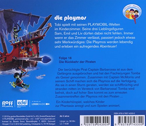 Die Playmos - Folge 16: Die Rückkehr Der Piraten (Das Original Playmobil Hörspiel) – Bild 2