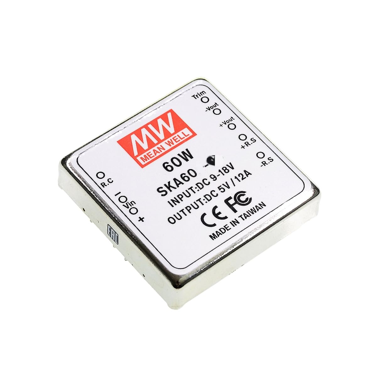 Pilote d'alimentation à découpage SKA60A-12 à sortie unique stable 60W 12V CC/CC