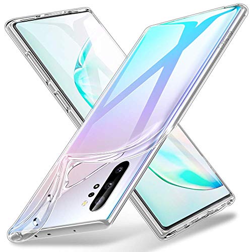 Image of REALCASE Back Cover for Samsung Galaxy Note 10+ Plus /Note 10 Pro 6.8 inch (2019) (tpu+plastic|Transparent)