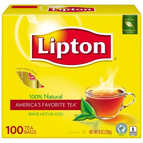 Lipton Black Tea, Loose, 1/2 pound Boxes (Pack of 6)