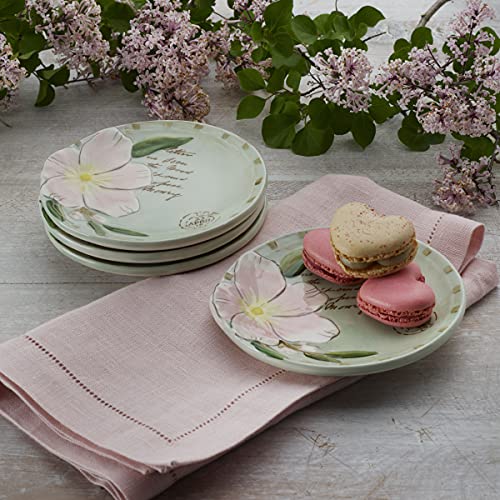 Fitzandfloydtoulouseappetizerplatessetof45inchgreen Urban Country Home Decor Fitz and floyd toulouse appetizer plates set of 4 5 inch green urban country home decor