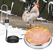 MOGOULUA 34cm нагревателна плоча за поилка за...