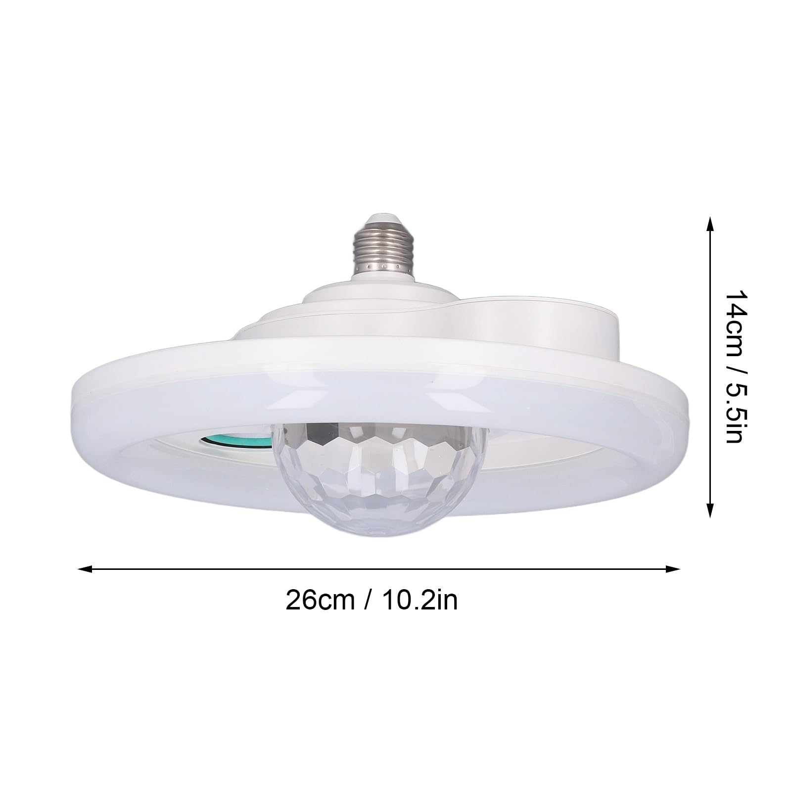 Wciągające 48 W E27 RGB Bluetooth Music Light z pilotem - Głośnik Bluetooth ze światłami odmieni pokój Twojego dziecka i kino domowe