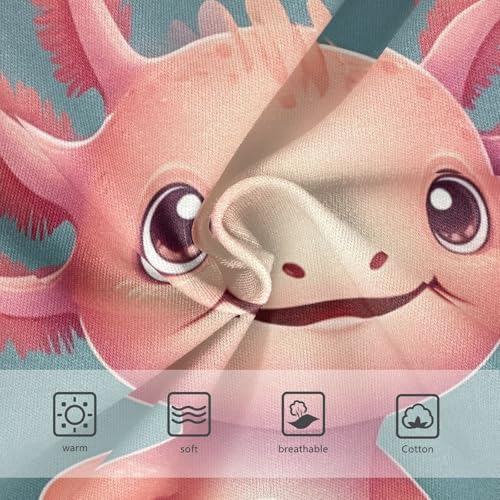 Cute Pink Axolotl Cartoon Toddler Girls Underwear 2t Cotton Cute Panties Girl Print Undies Kids Briefs3