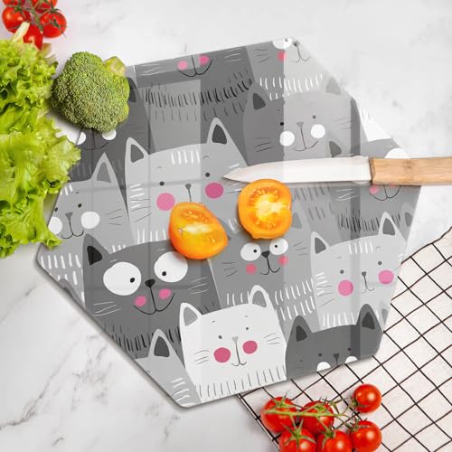 Plaque induction protection design Wallfluent - Accessoire de cuisson premium chat - 5