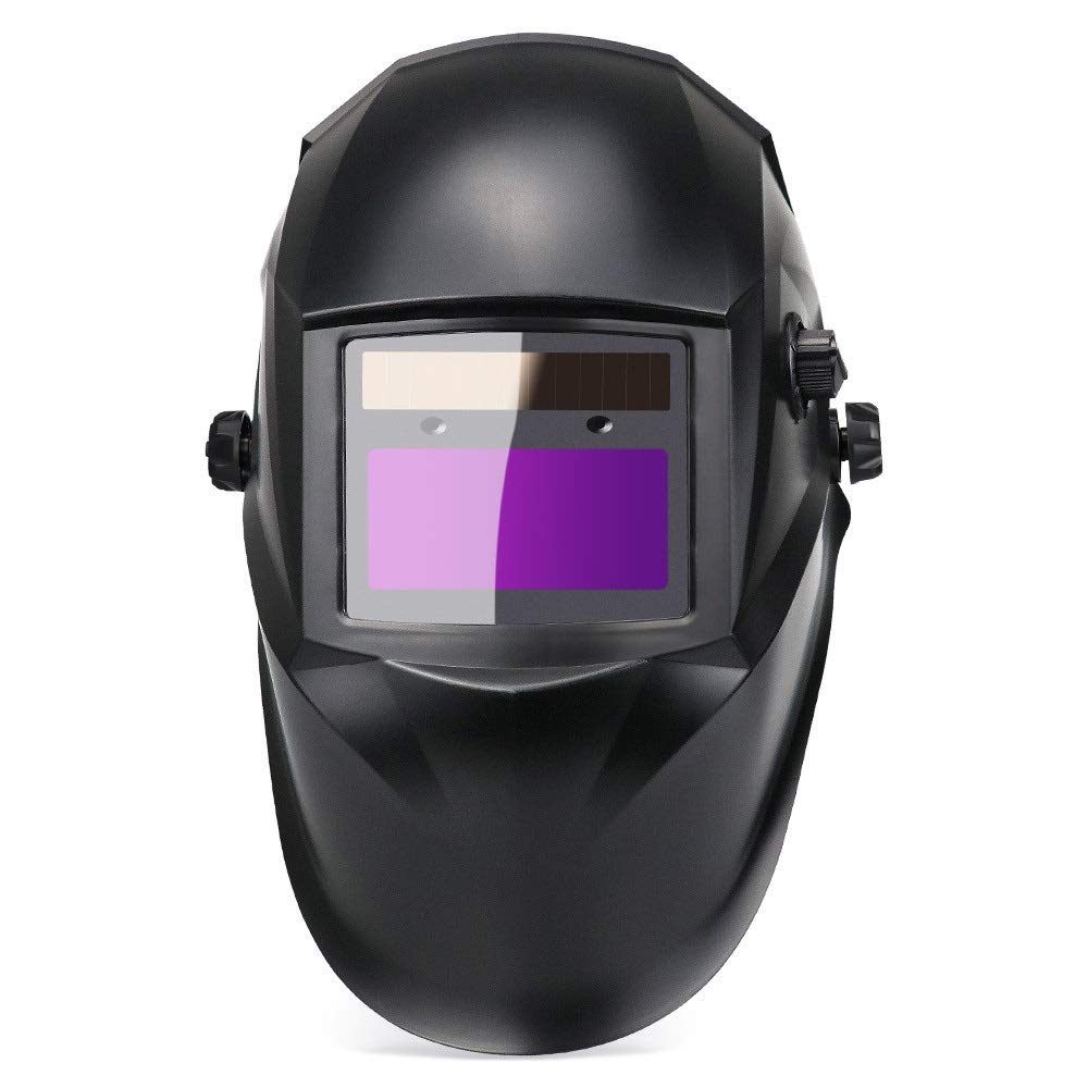 Careta Soldar Automatica,Casco de Soldadura Los soldadores filtro automático de oscurecimiento solar casco soldadura for la máscara/cap Gafas luz for trabajos