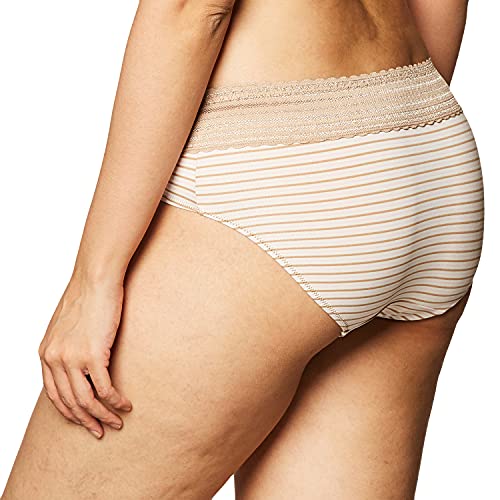 Image of Warner's womens No Pinching No Problems Dig-free Comfort Waist With Lace Microfiber Hipster 5609j