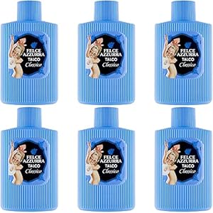 6x PAGLIERI Felce Azzurra Talco Classico lichaamspoeder talkpoeder talkpoeder talk 150 g doos