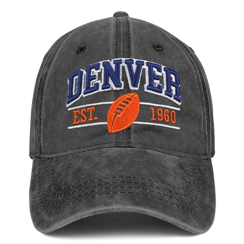 Football Hat for Men Women Vintage Embroidered City Hats Apparel Gifts Classic Baseball Cap