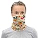 Colorful Cats Caffe Latte Breathable Washable Neck Gaiter