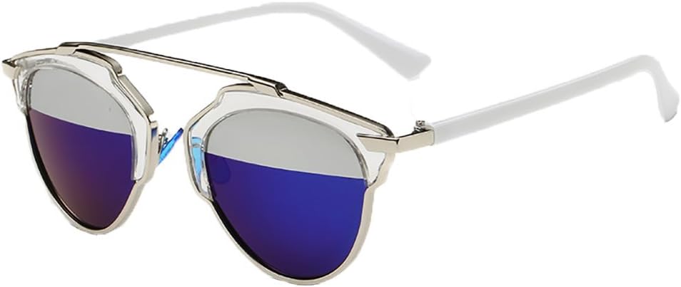 Ralink Polarized Sunglasses Cat Eye UV TAC Lens Metal Retro Glasses for Womens