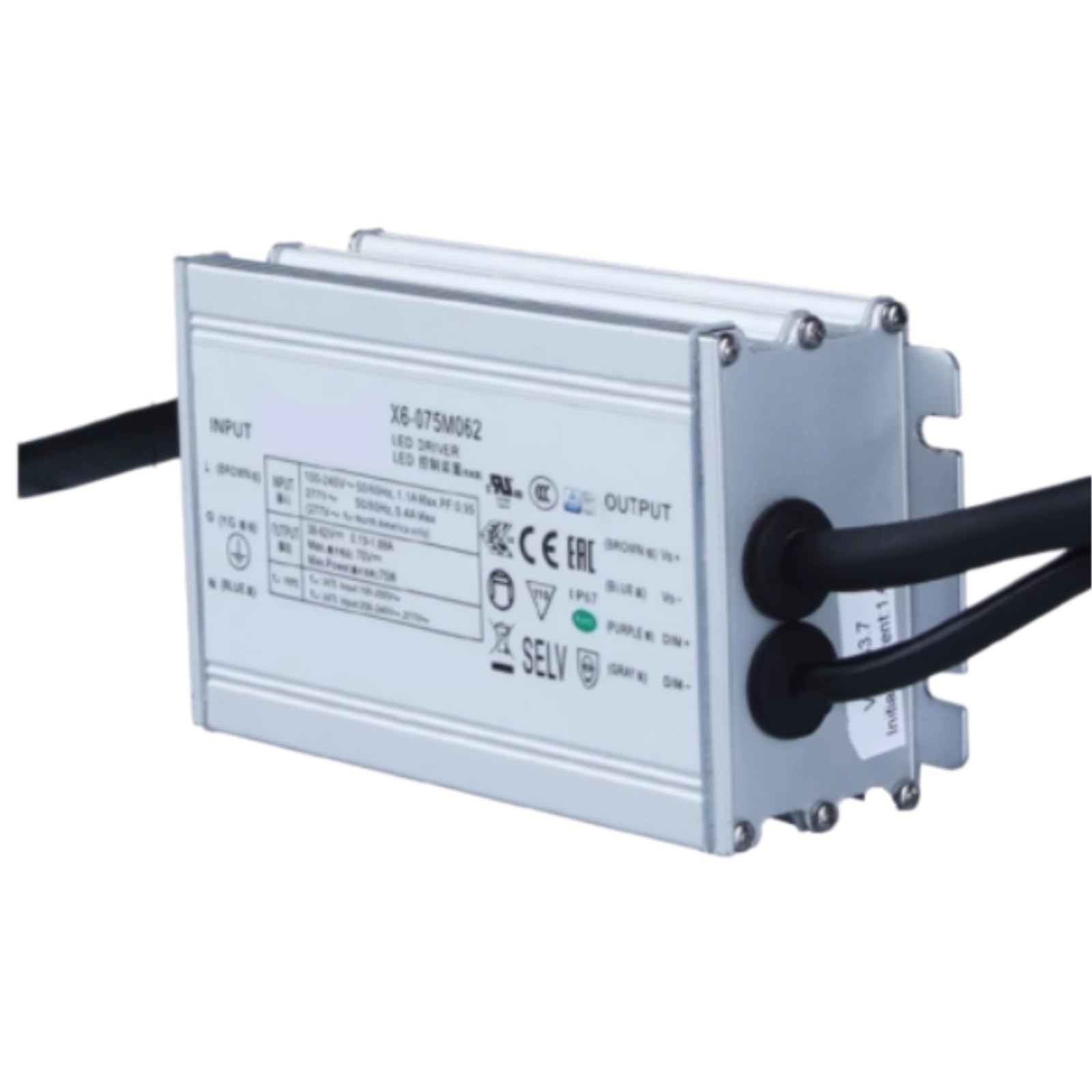 Controlador LED para iluminación de espacios comerciales modernos de 75W 3