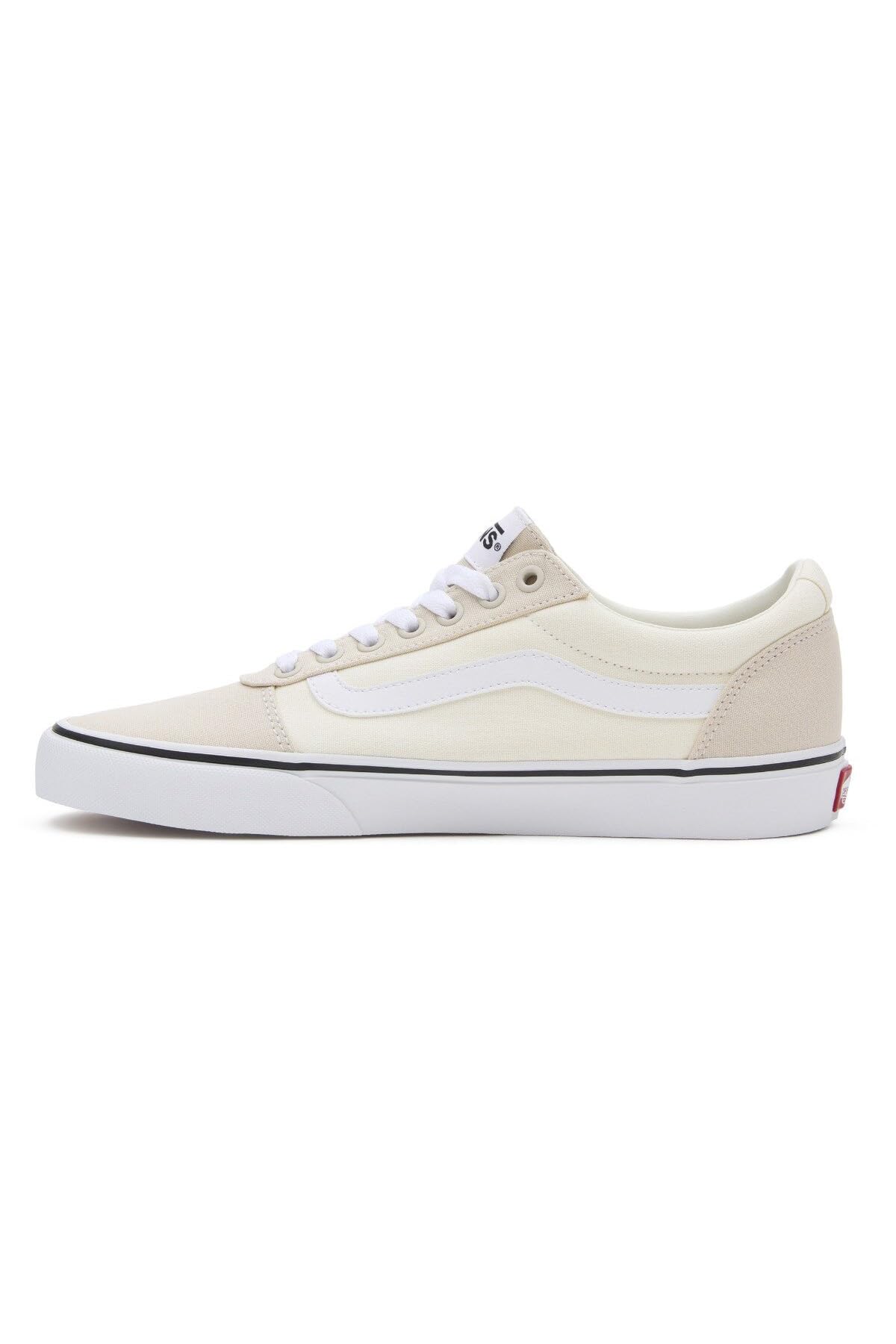 Vans Men's Ward Sneaker, Canvas Block Rainy Day/White, 10 UK
