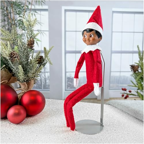 Image of Plymor DSP-5125S Silver Adjustable Doll Stand, fits 10, 11, and 12 inch Slim Waist Dolls, Waist is 1.125 inch - 1.5 inch wide, 3.25 inch - 4 inch around