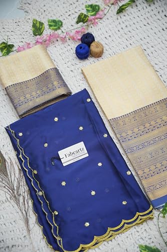 Image of Fabcartz Tranding South Indian Pattu Lehenga Choli For Women
