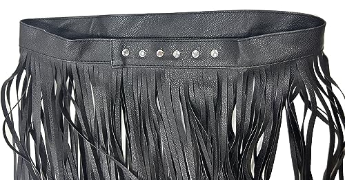 Women's Adjustable Waistband Long Fringe Tassel Skirt Belt Dancing Dress Stage Performance Party Clubwear3