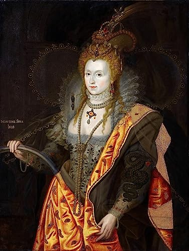 Tableau Portrait d'Elizabeth I en Ballet Affiche Toile 60x90cm