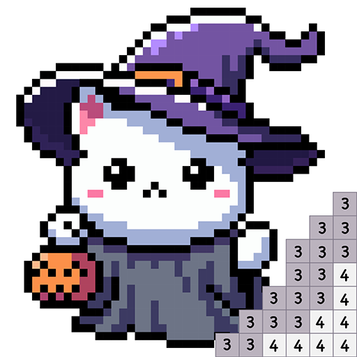 Pixel Halloween: Coloring Games for Kids