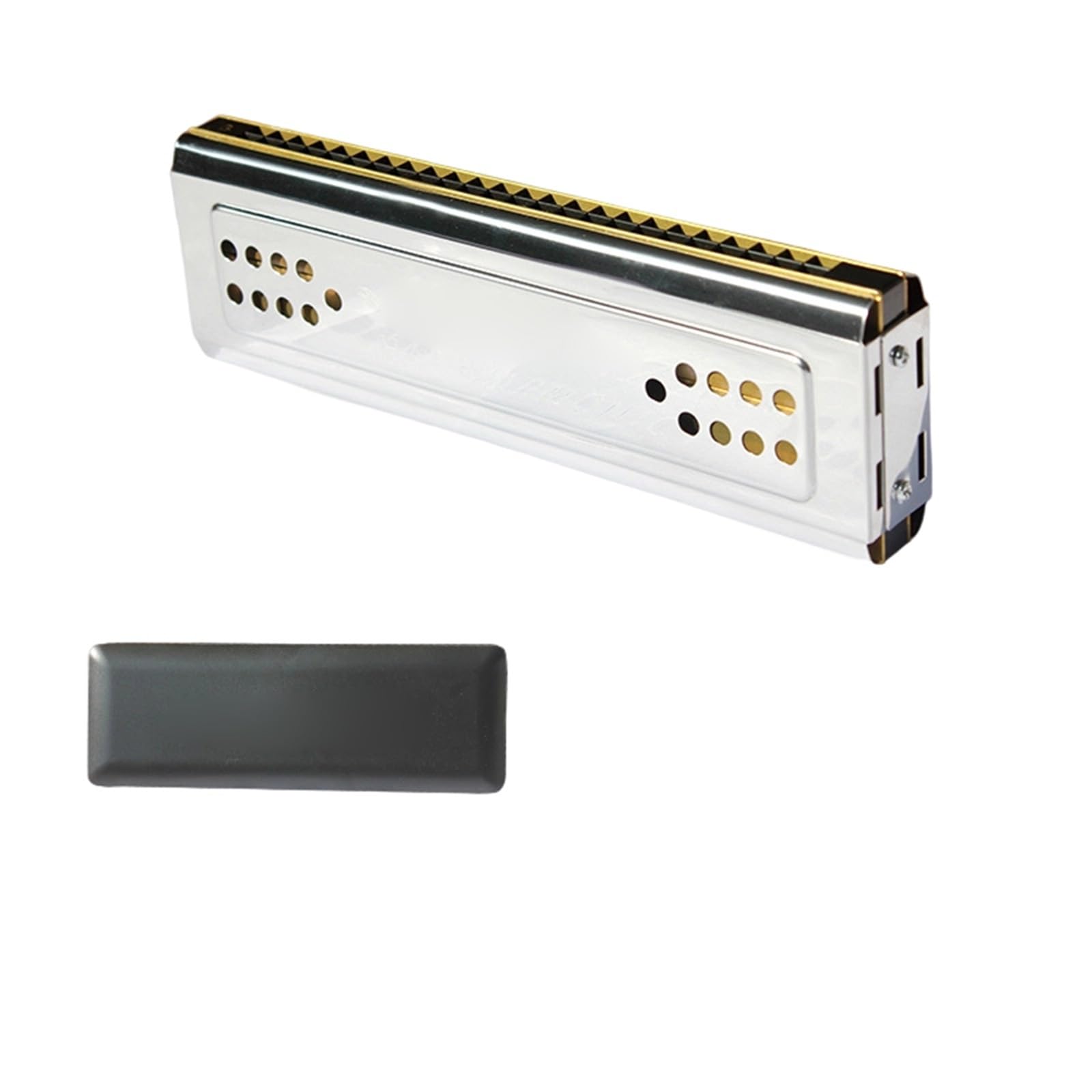 Harmonijka Dla Dorosłych 24 kanałowa harmonijka diatoniczna C/G dur instrument dla początkujących.