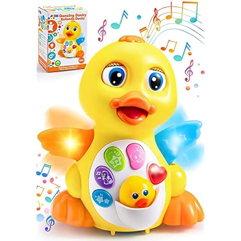 JOYIN Baby Musical Toy: Dancing Walking Yellow Duck Cover
