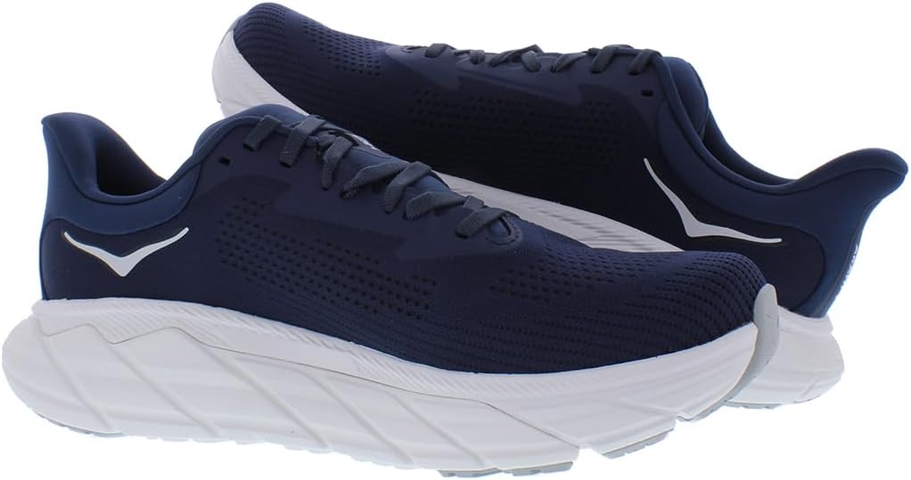 HOKA ONE ONE Arahi 7 Wide Mens Shoes Size 10.5, Color: Outer Space/White
