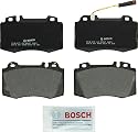 Bosch BP847 QuietCast Premium Halbmetallische Scheibenbremsbelagsatz für Mercedes-Benz CL500, CL55, CLS500, E550, E55, ML430, ML500, ML55, S500, S55, S600, SL50, SL600, SLK350, SLK55 Vorderseite