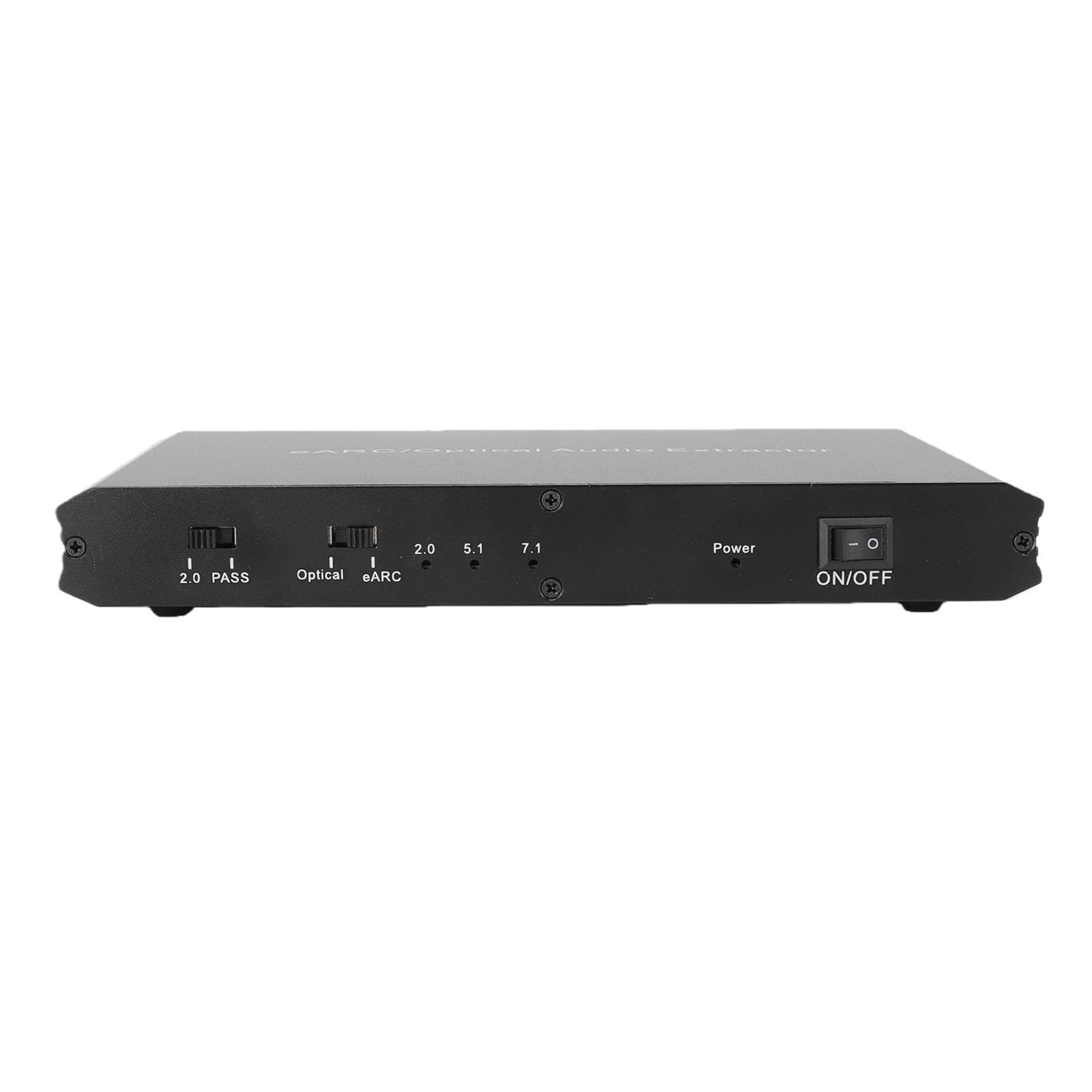 Dpofirs Convertitore Audio Ottico EARC, Estrattore Audio HD, Converte gli Ingressi EARC e Ottici in Uscite Ottiche e da 3,5 Mm, con HiFi a 24 Bit/192 KHz