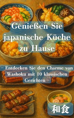 Genießen Sie japanische Küche zu Hause: – Entdecken Sie den Charme von Washoku mit 10 klassischen Gerichten –