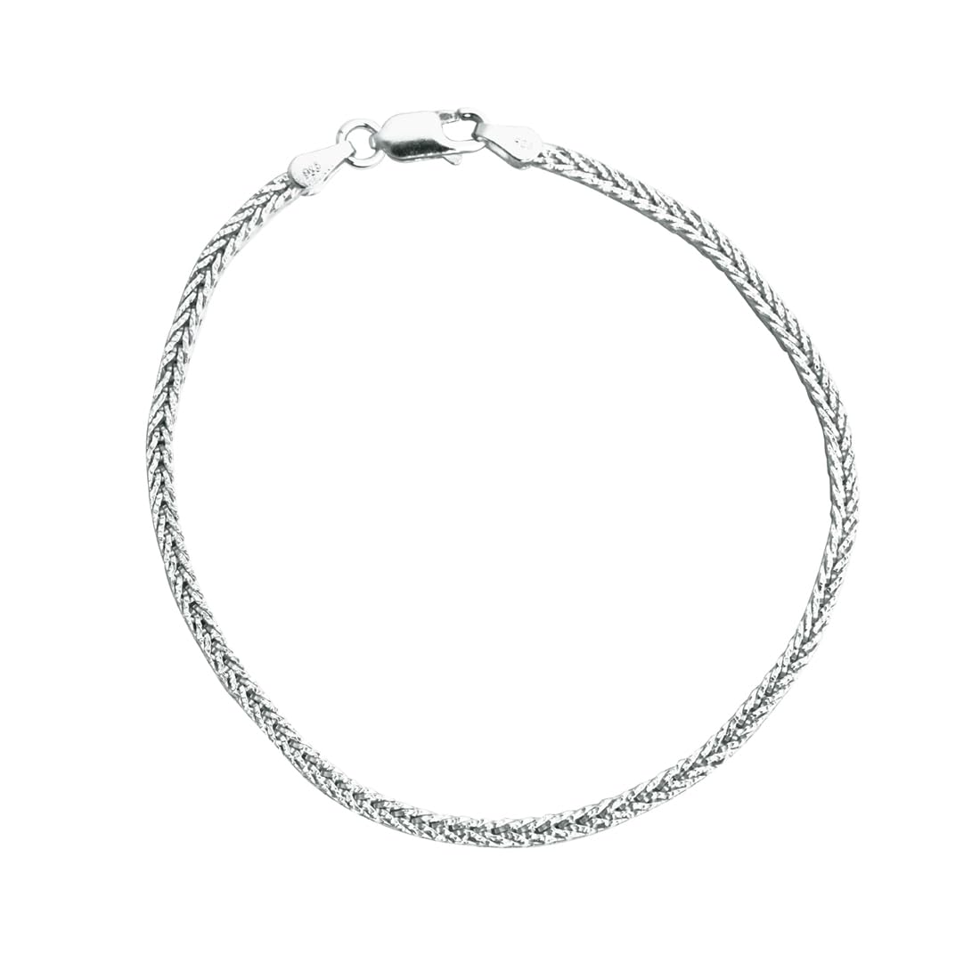Clara Pure 925 Sterling Silver Byzantine Men Bracelet in 8 inches | Gift for Men and Boys| With Certificate of Authenticity and 925 Stamp (B0D9QR3WQP) Amazon Price History, Amazon Price Tracker