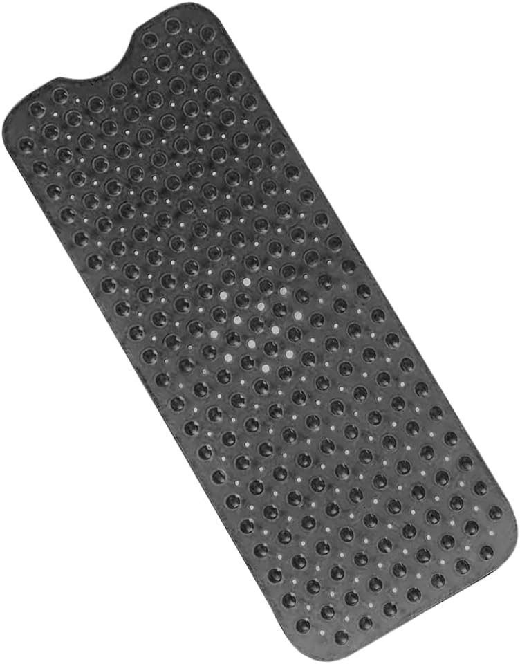Ihub Native Bath Mat With Suction Cups 100x40cm Extra Long Non Slip