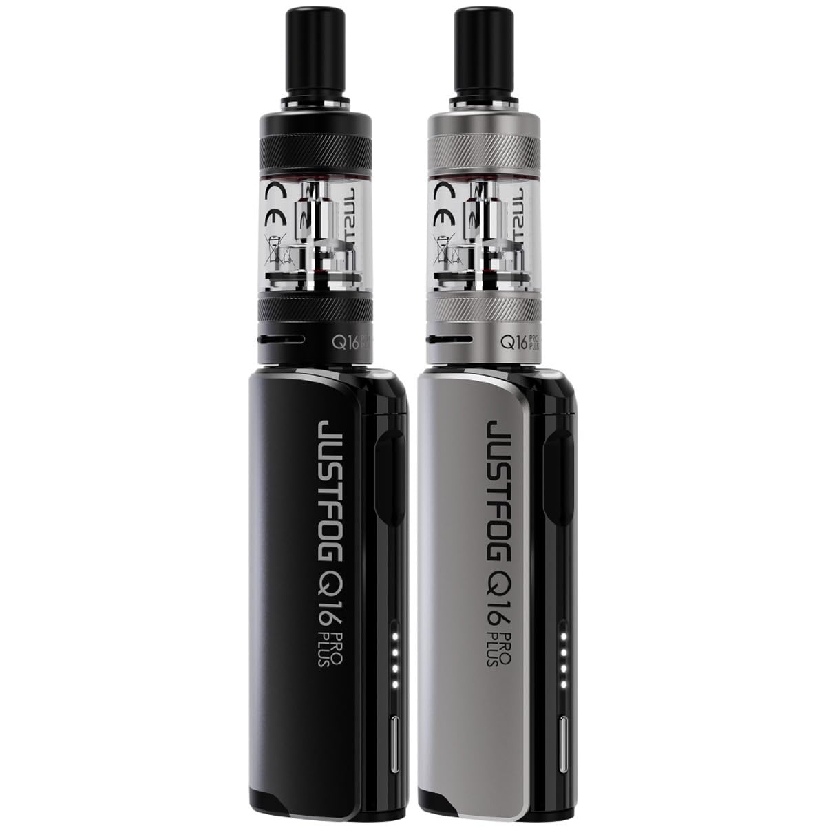 JustFog Q16 Pro Plus 1500mAh E-Zigarette Kit Nikotinfrei Farbe Schwarz:  Amazon.de: Elektronik & Foto