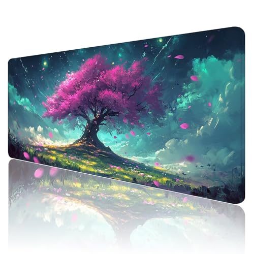 Tapis de souris gamer XXL imperméable et antidérapant avec bords cousus K93