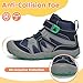 Mishansha Kids Hiking Boots Toddler Girls Boys Hiking Shoes Water-Resistant Anti-Collision Non-Slip Athletic Outdoor Trekking Boots