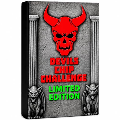 DEVILS CHIP CHALLENGE Carolina Reaper Hot Chip Challenge Worlds Hottest Tortilla Chip Extreme Spicy One Chip Challenge Limited Edition