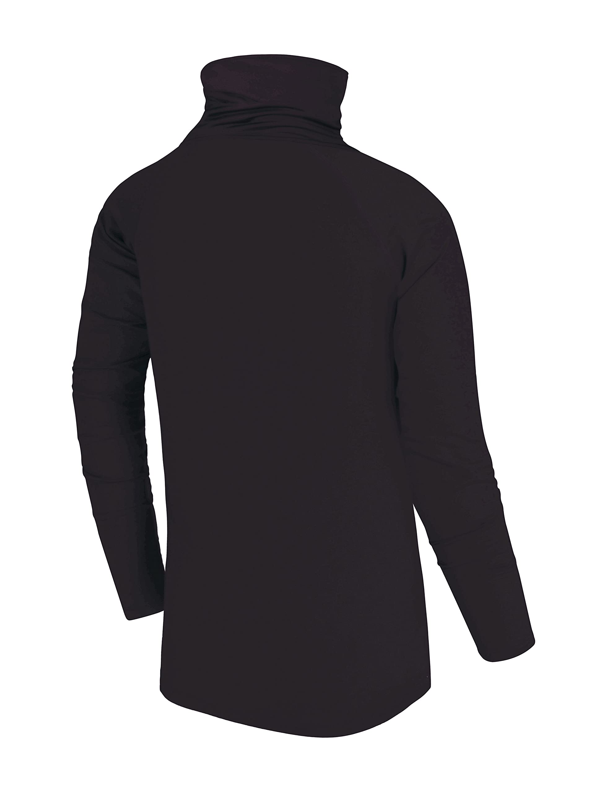 TCA Warm-Up da Bambina Maglia a Collo Alto da Corsa Termica a Maniche Lunghe