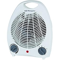 Ventilador Orbegozo Pequeño Orbegozo FH 5115 Calentador de ventilador Interior Blanco 2000 W - Calefactor (Calentador de ventilador, CE, Interior, Piso, Mesa, Blanco, Giratorio)
