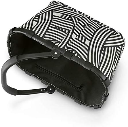 reisenthel koszyk na zakupy carrybag Frame, czarny, Einheitsgröße, Wózek na kółkach z obrotowymi kółkami