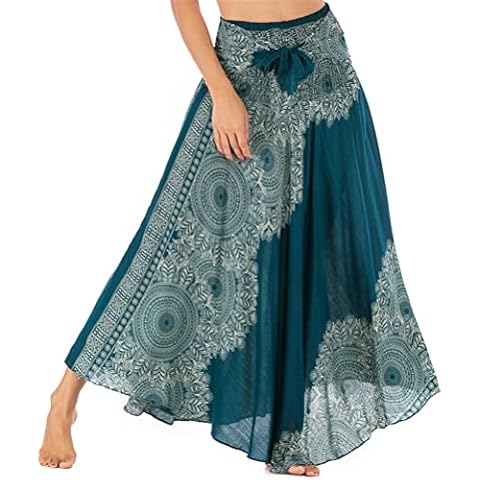 ORANDESIGNE Faldas Largas Mujer 2 en 1 Cover