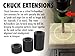 BullseyeBore Core Chuck Extensions - Enhances Drill Alignment for Long Drill Bits, Reduces Alignment Pattern Size, Includes 0.525