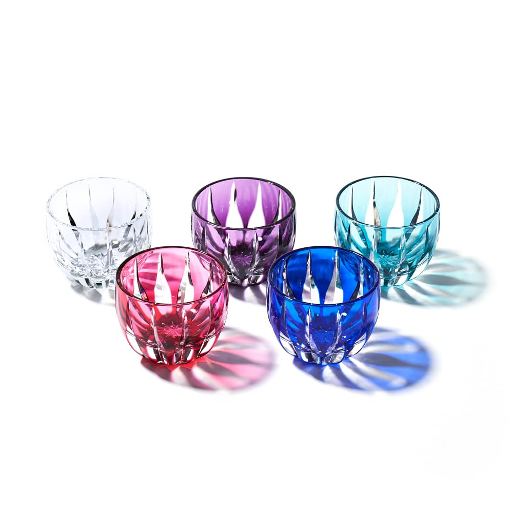 Amazon.co.jp: 【 太武朗工房 公式 】 クリスタル江戸切子 木村