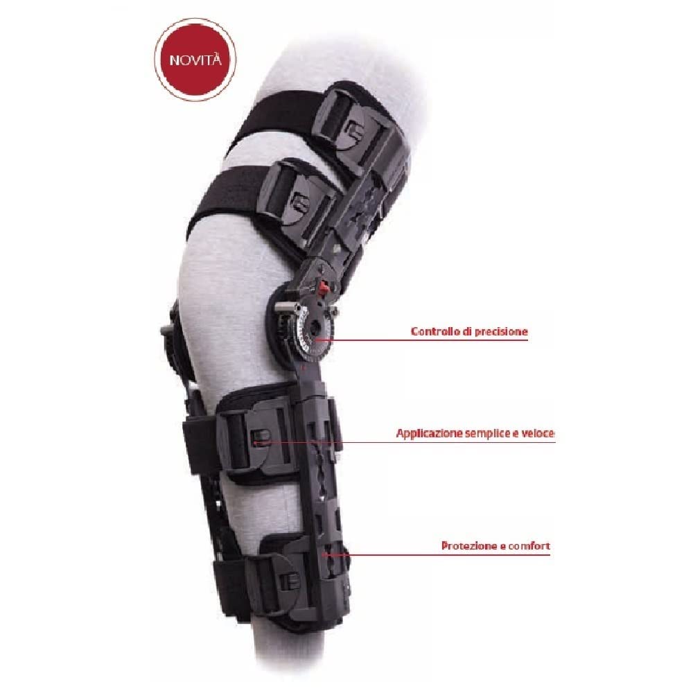 DONJOY - Rodillera X-ACT ROM postoperatoria, talla universal, ambidiestra