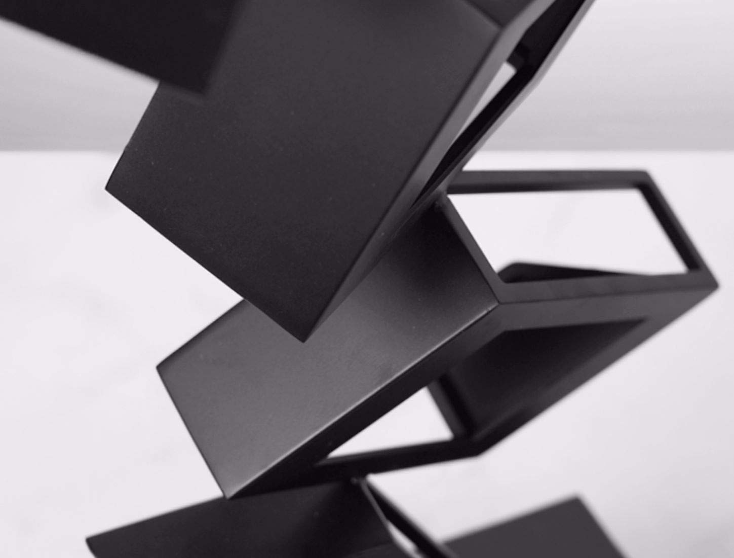 Modello di Scultura Geometrica, Decorazione di Statua d'Arte Stile Arte Astratta Artigianato in Metallo casa Camera scrivania libreria vetrina Collezione Regalo
