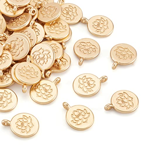 Pendentifs fleur de lotus tibétain Beadthoven pour création bijoux