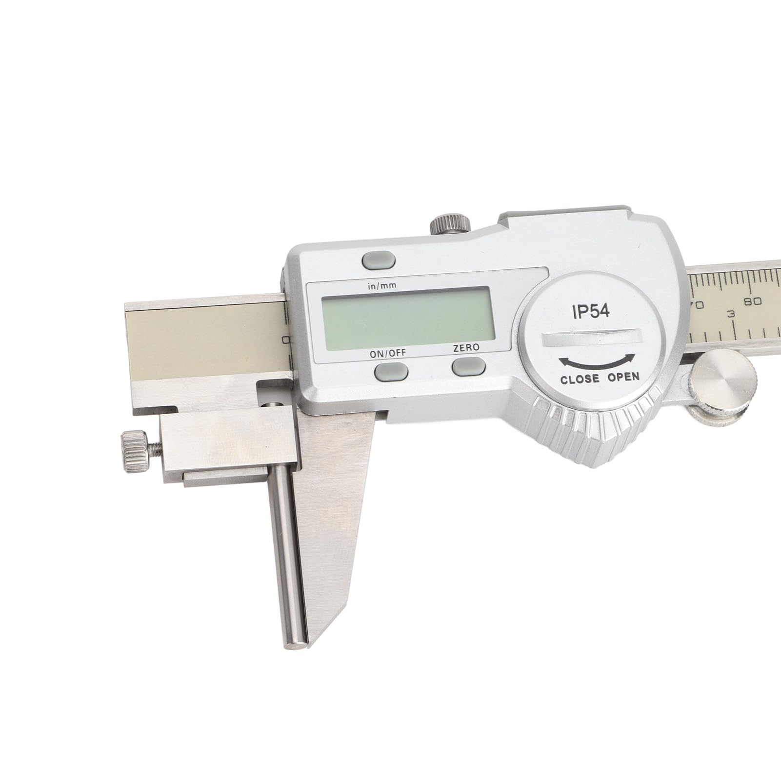 Calibrador digital de acero inoxidable de 6 pulgadas con pantalla LCD electrónica y apagado automático para bricolaje, impresión 3D, carpintería, metalurgia