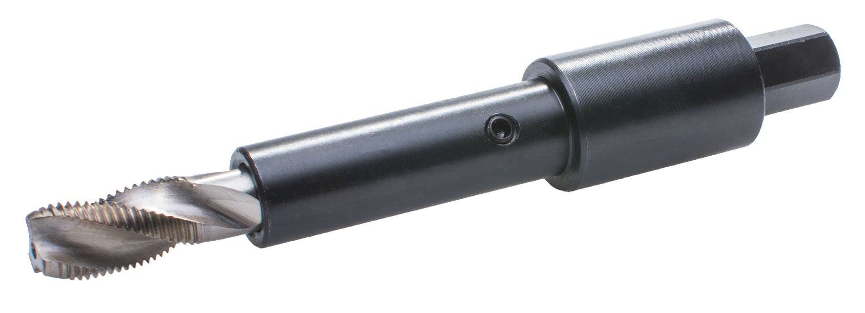 SW-Stahl 03671L-6 Maschio Filettato M10 x 1 con Manicotto di Guida | Utensile per riparazione filetti, azionamento massimo 67 Nm, compatibile con cilindro idraulico 12 T meccanico